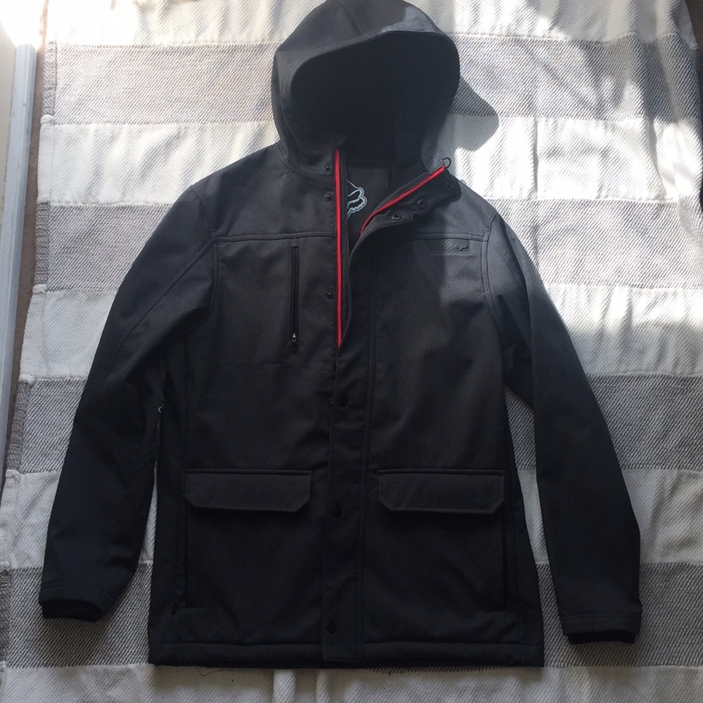 Gray Fox Fleece Lined Shell